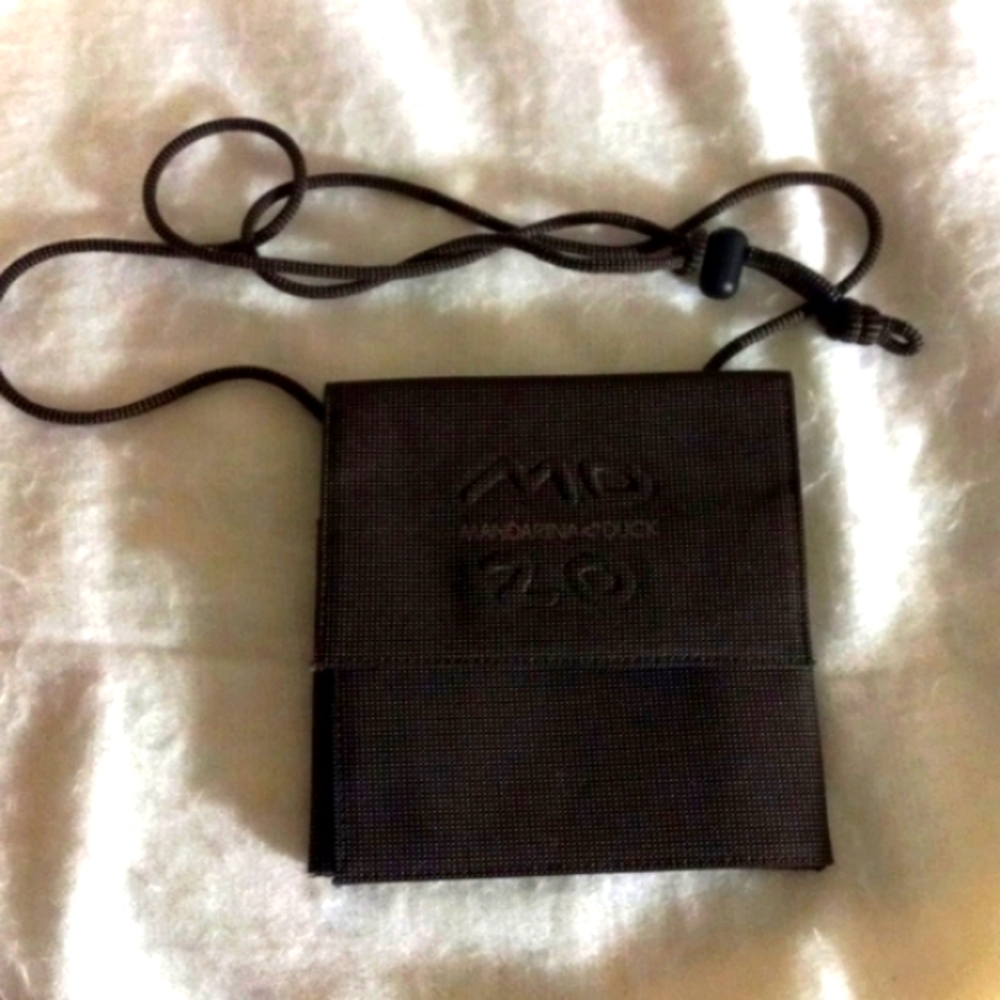 Mandarina Duck MD20 Wallet Brown Crossbody Expandable Waist